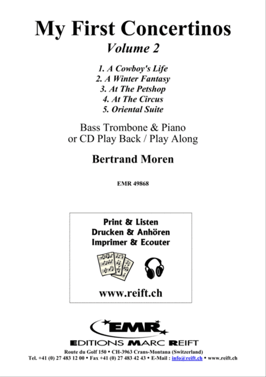 My First Concertinos Volume 2 Trombone scores gallery preview page 2