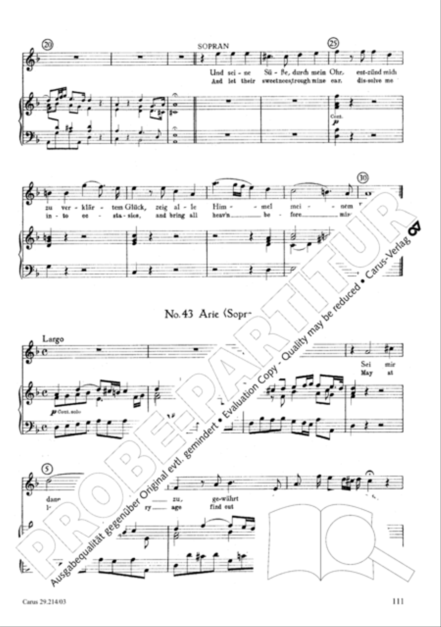 L'Allegro, il Pensieroso ed il Moderato TB scores gallery preview page 112