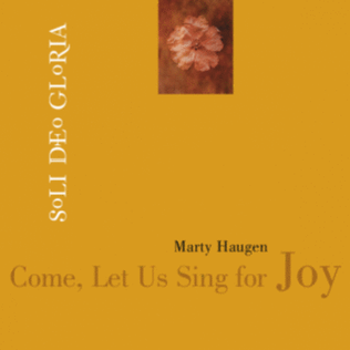 Book cover for Come, Let Us Sing for Joy - Music Collection