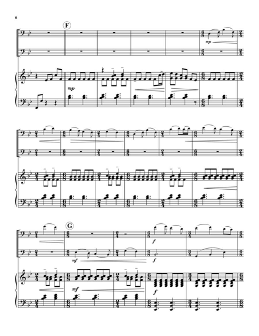 Every Day an Alleluia Every Day an Alleluia Brass Duet scores gallery preview page 6
