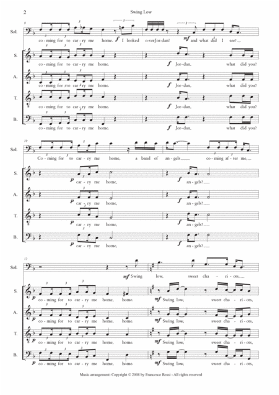 Swing Low Divisi scores gallery preview page 2