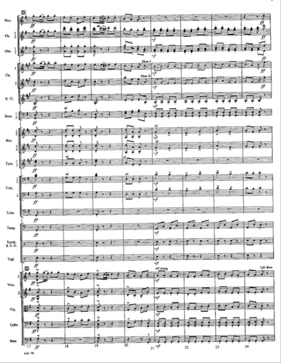 The Nutcracker Ballet: Trepak Orchestra scores gallery preview page 4