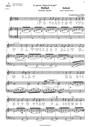 Ballad (Original key. F minor)