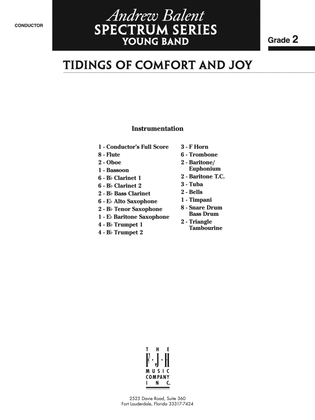 Tidings of Comfort and Joy: Score