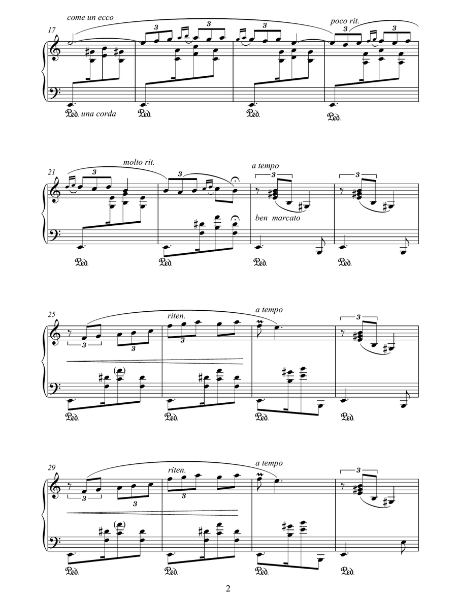 Tango Op. 164 No. 2 Piano Solo scores gallery preview page 2