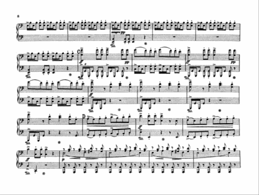 Grieg: Peer Gynt Suite, No. 2, Op. 55 Piano Duet scores gallery preview page 3