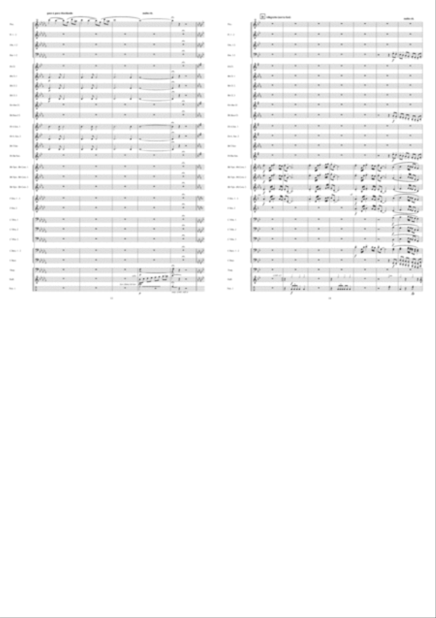 Pacis Valley Concert Band scores gallery preview page 8