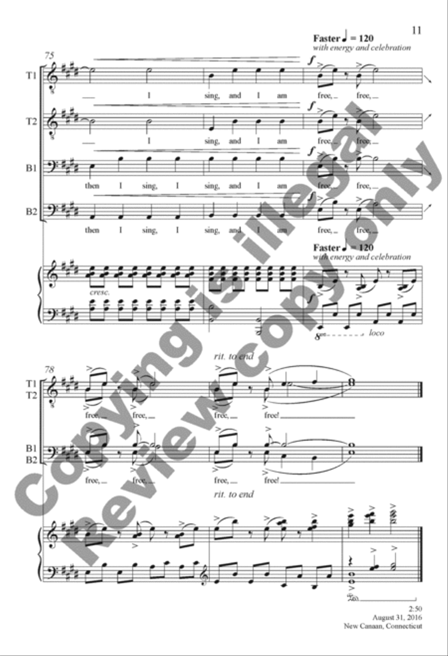 Refuge Refuge TTBB scores gallery preview page 23