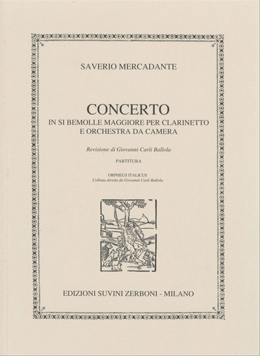 Concerto Op. 101 in Si bemolle maggiore Chamber Orchestra scores gallery preview page 1