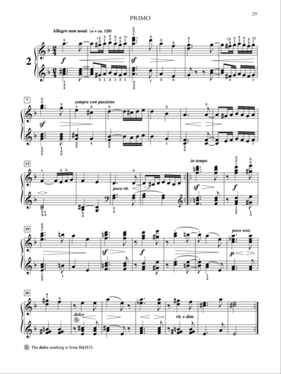 Brahms -- Hungarian Dances, Volume 1 Small Ensemble scores gallery preview page 4