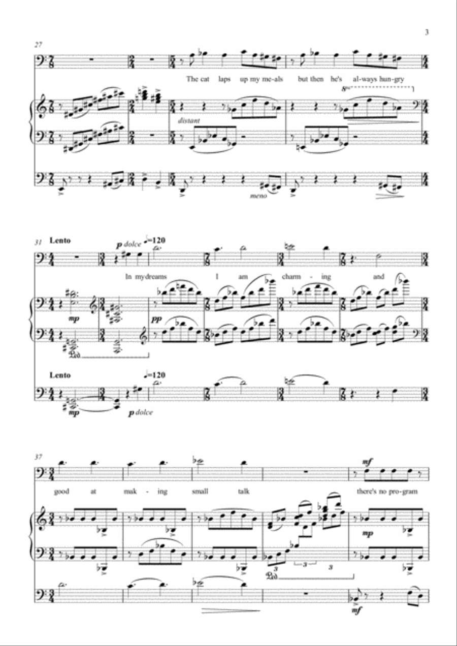On being an android Small Ensemble scores gallery preview page 3