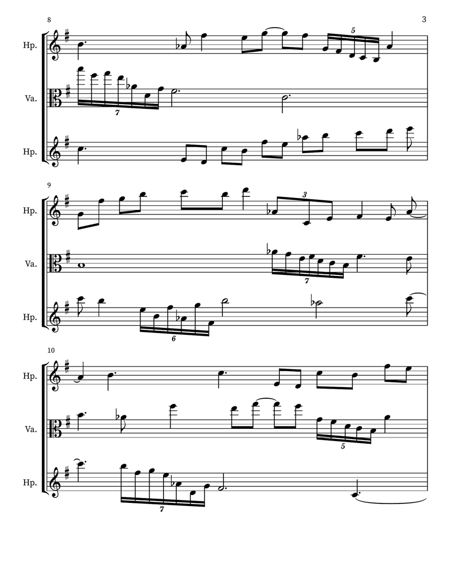 Children's Musing 34 Small Ensemble scores gallery preview page 3