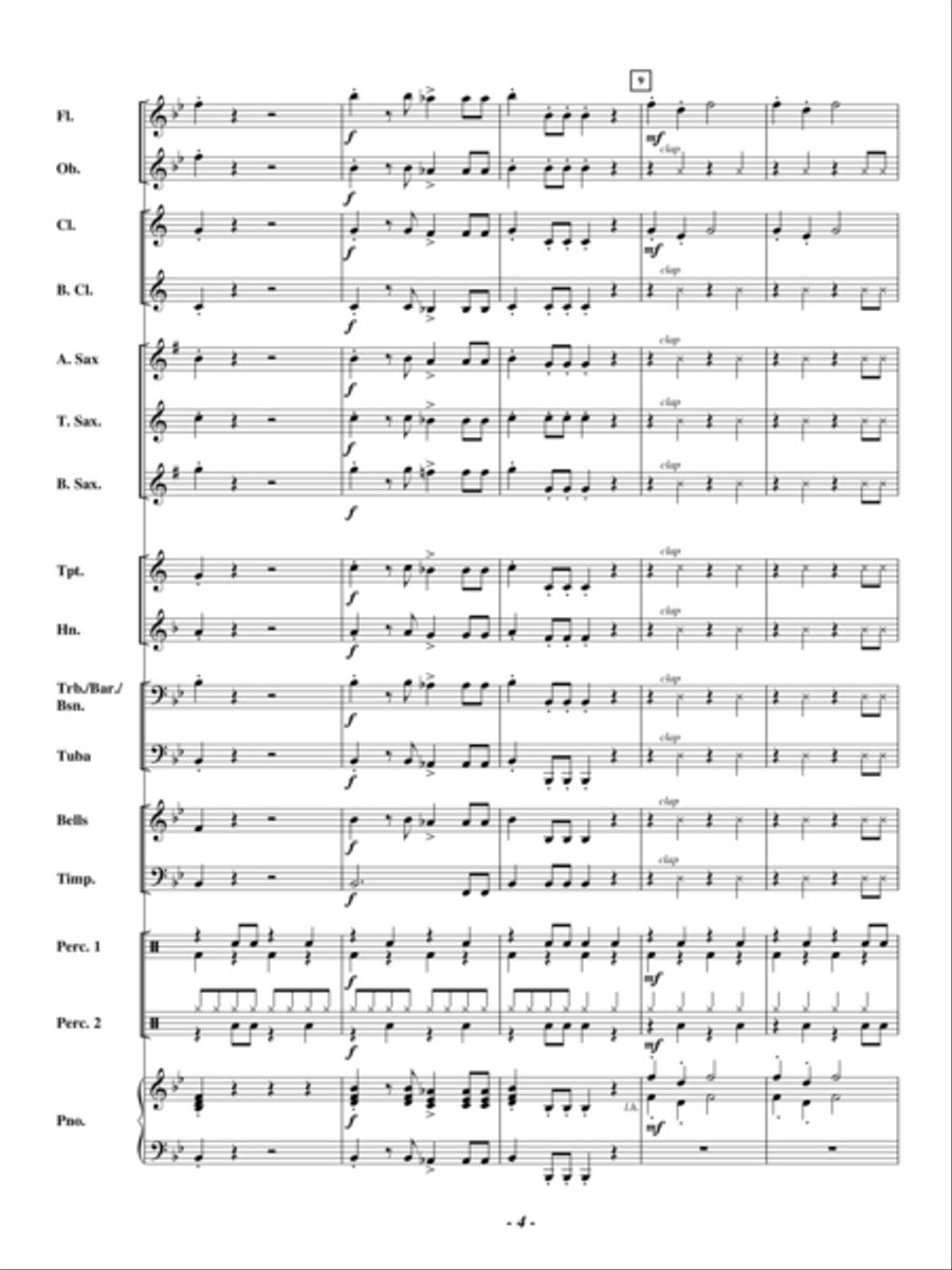 This Old Dude Concert Band scores gallery preview page 3