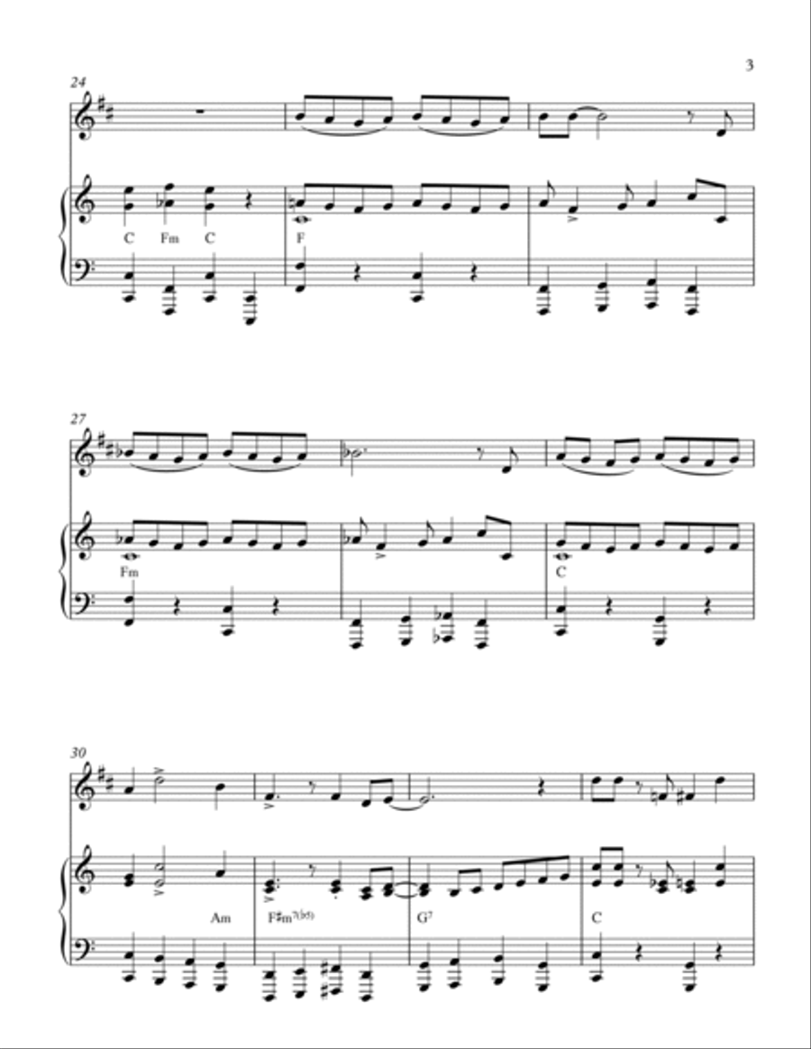 The Flapper;s Ball: Trumpet & Piano Trumpet Duet scores gallery preview page 3