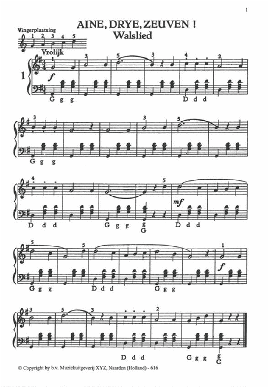 Walsen en Wijsjes deel 1 Walsen en Wijsjes deel 1 Accordion scores gallery preview page 2