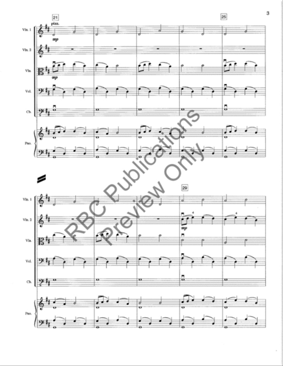 Song And Dance (Score) Song And Dance (Score) String Orchestra scores gallery preview page 6