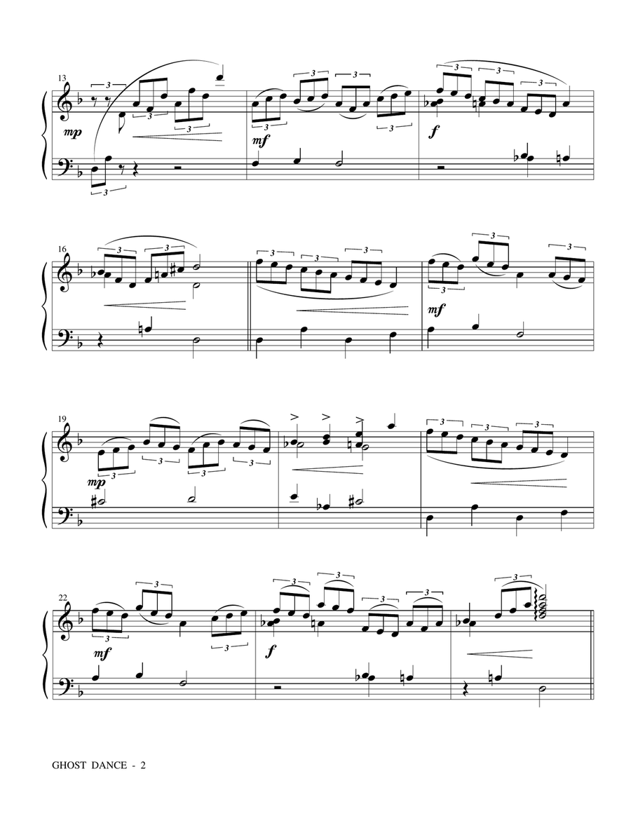Ghost Dance Carillon scores gallery preview page 2