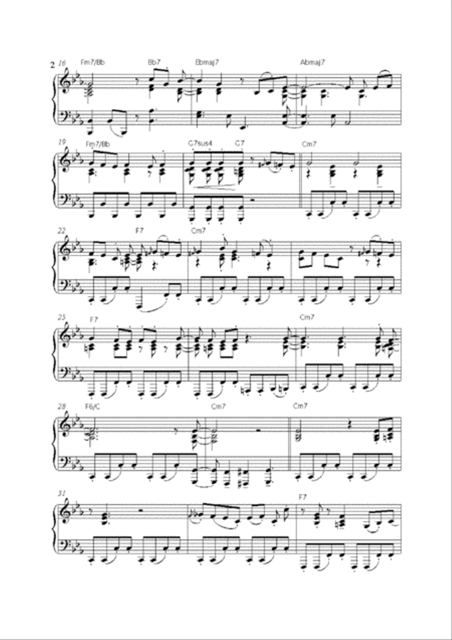 I Feel The Earth Move Piano Solo scores gallery preview page 3