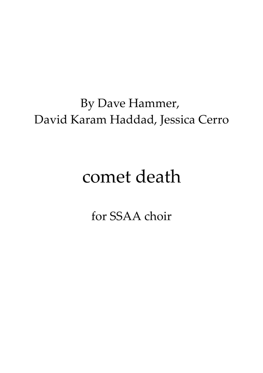 Comet Death Comet Death SSAA scores gallery preview page 1