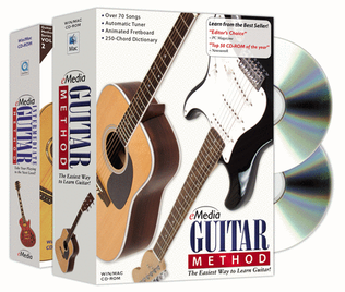 Book cover for eMedia Guitar Method Deluxe (2 Volume Bundle)