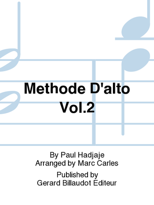 Methode D'Alto Vol. 2
