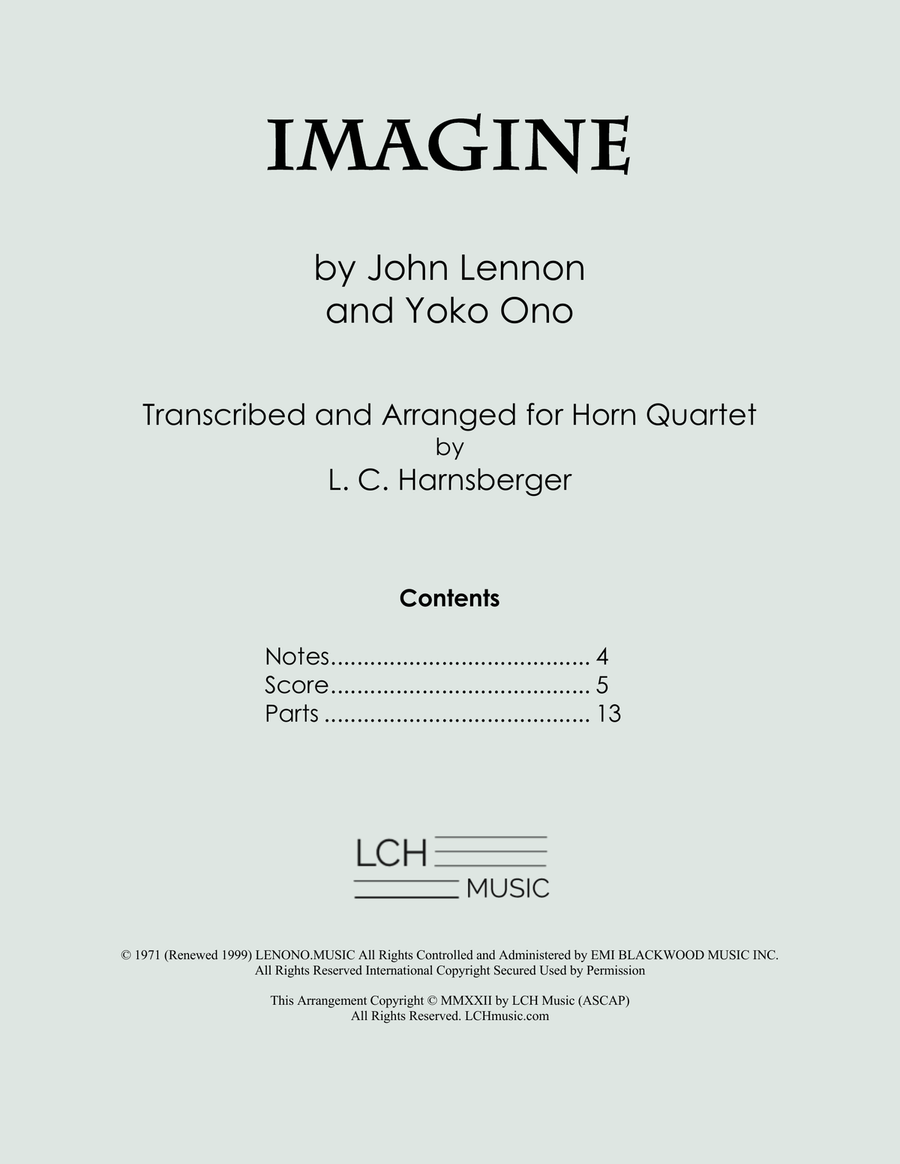 Imagine Horn scores gallery preview page 3