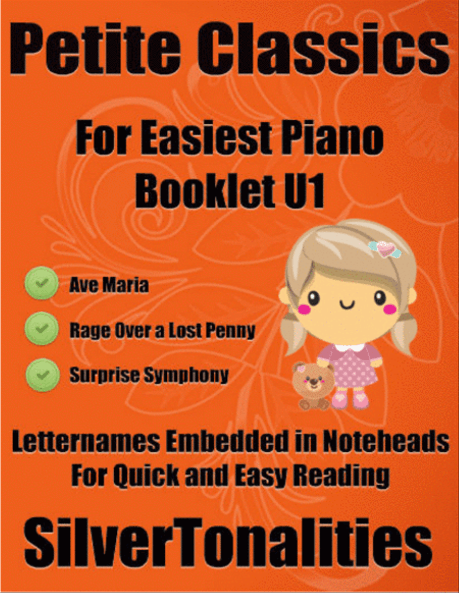 Petite Classics for Easiest Piano Booklet U1 Easy Piano scores gallery preview page 1