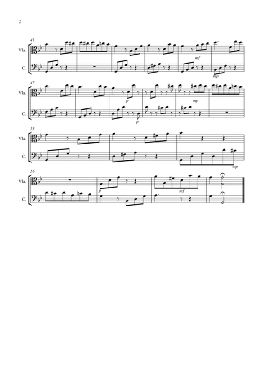 Fur Elise for Viola and Cello Duet image number null