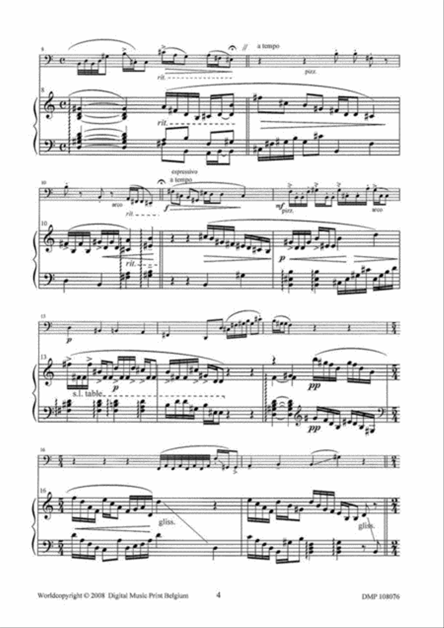 Fantasy Cello scores gallery preview page 3