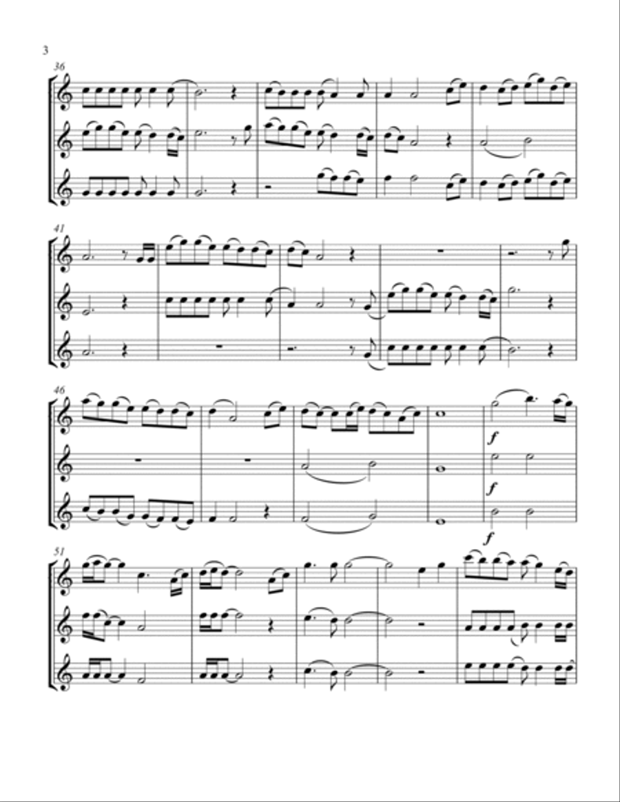 Colors Of The Wind String Trio scores gallery preview page 4