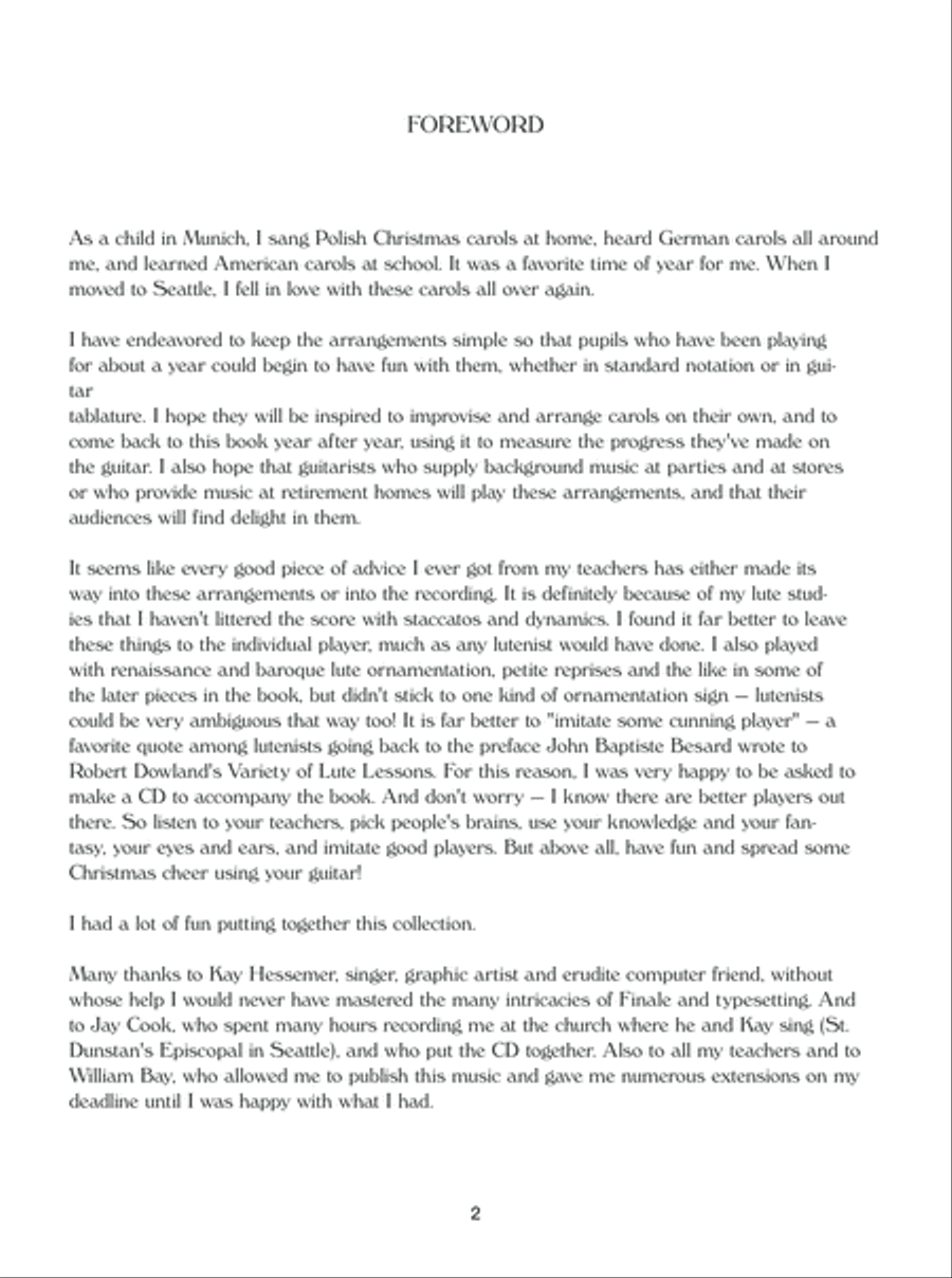 An American Christmas Fingerpicking Guitar scores gallery preview page 4