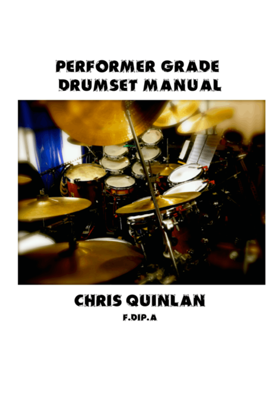 Performer Drumset Manual