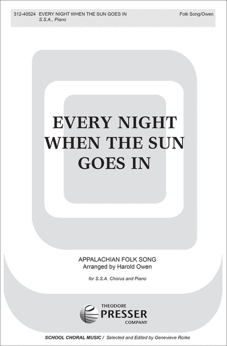 Every Night When the Sun Goes In