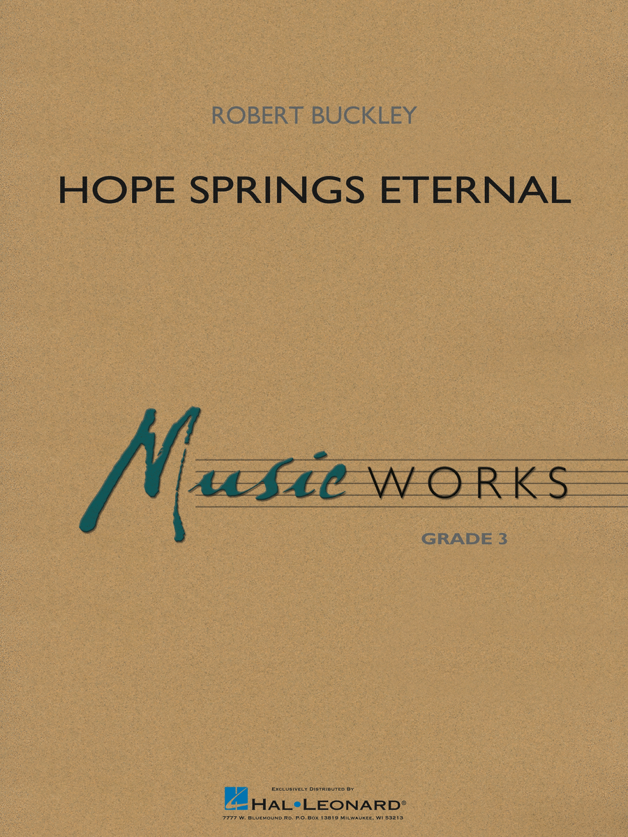 Hope Springs Eternal Hope Springs Eternal Concert Band scores gallery preview page 1