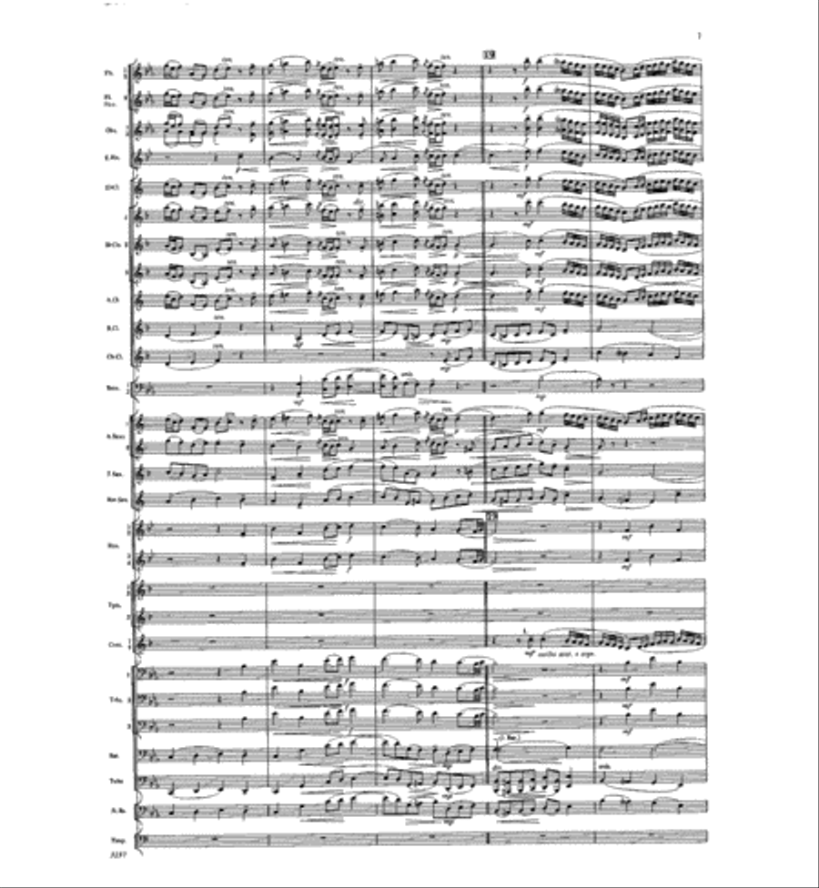 Sleepers, Awake! Concert Band scores gallery preview page 5