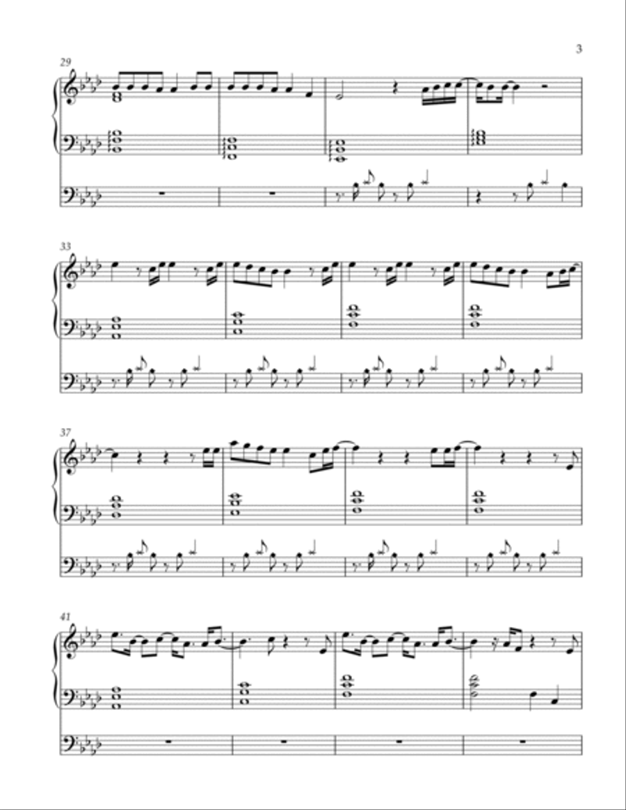 Love Me Like You Do Harp scores gallery preview page 3