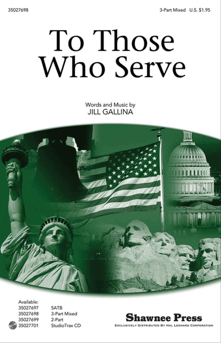 To Those Who Serve 3-Part scores gallery preview page 1