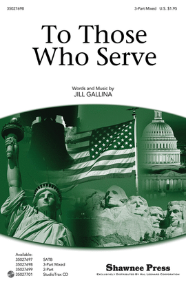 Book cover for To Those Who Serve