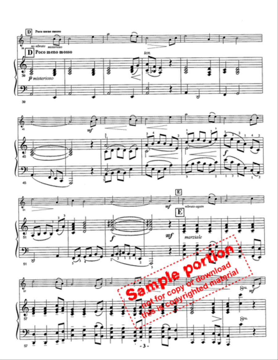 My Shepherd Will Supply Flute Solo scores gallery preview page 3