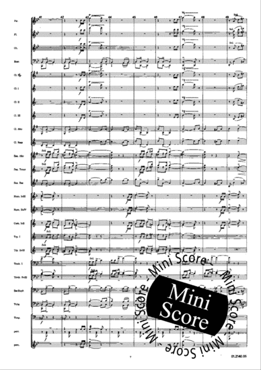 European Opening European Opening Concert Band scores gallery preview page 13