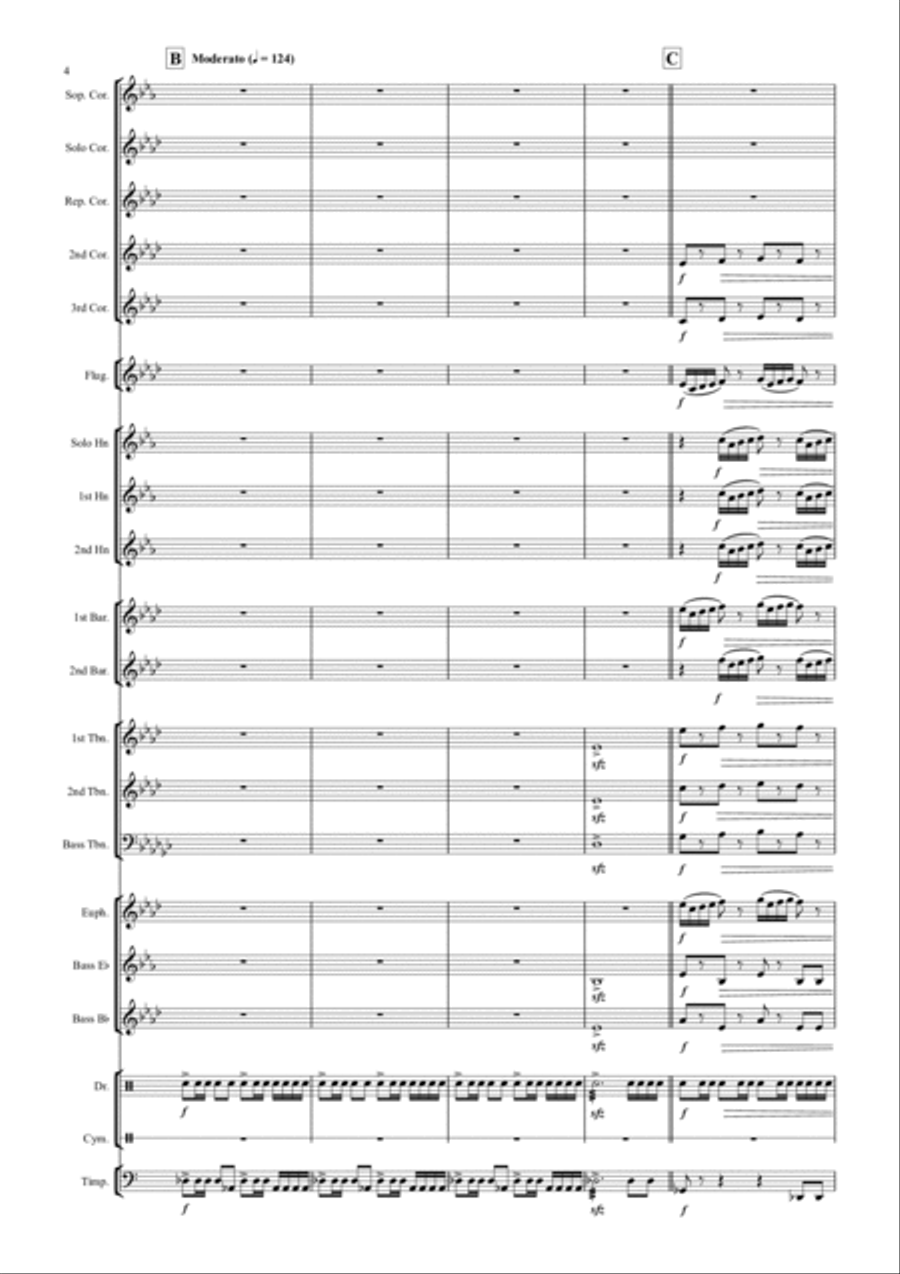 Thunderbirds Thunderbirds Brass Band scores gallery preview page 4