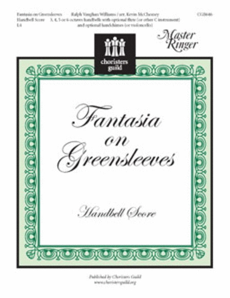 Fantasia on Greensleeves - Handbell Score image number null