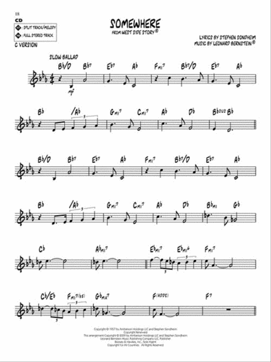 Leonard Bernstein C Instrument scores gallery preview page 6