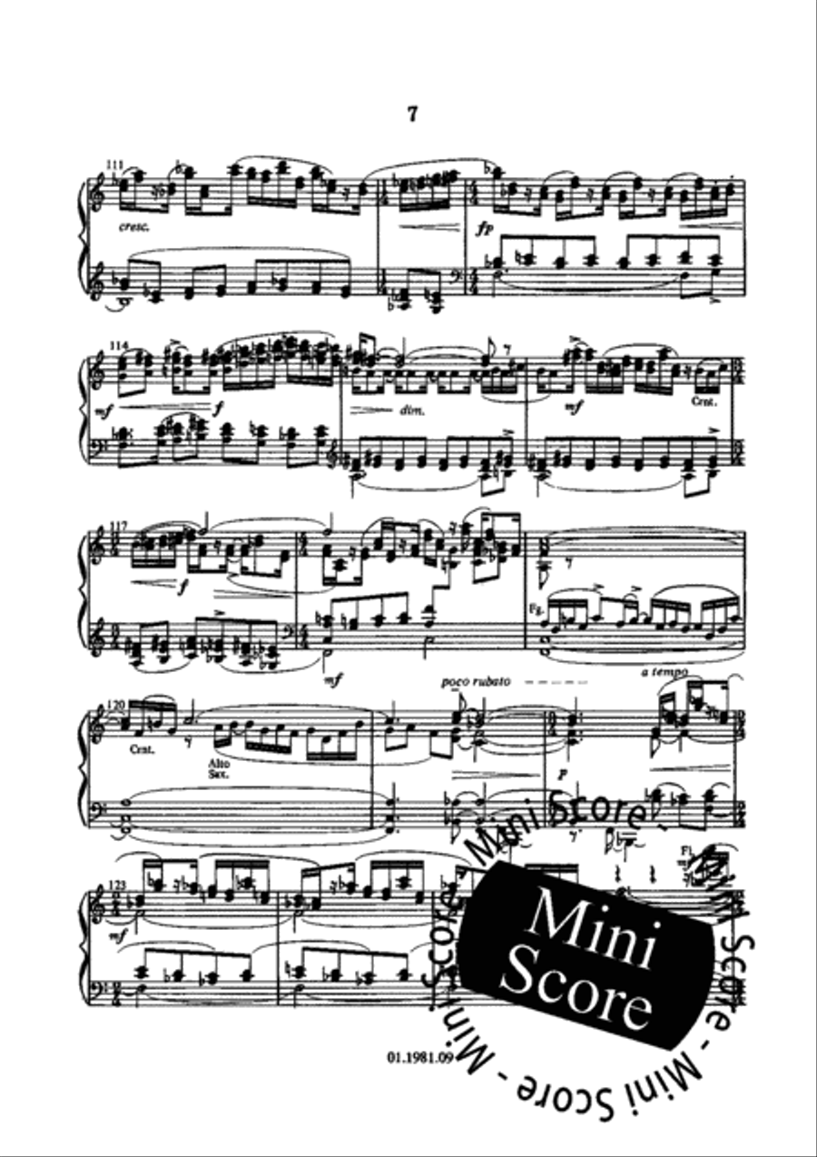 Wind-Harp Concert Band scores gallery preview page 11