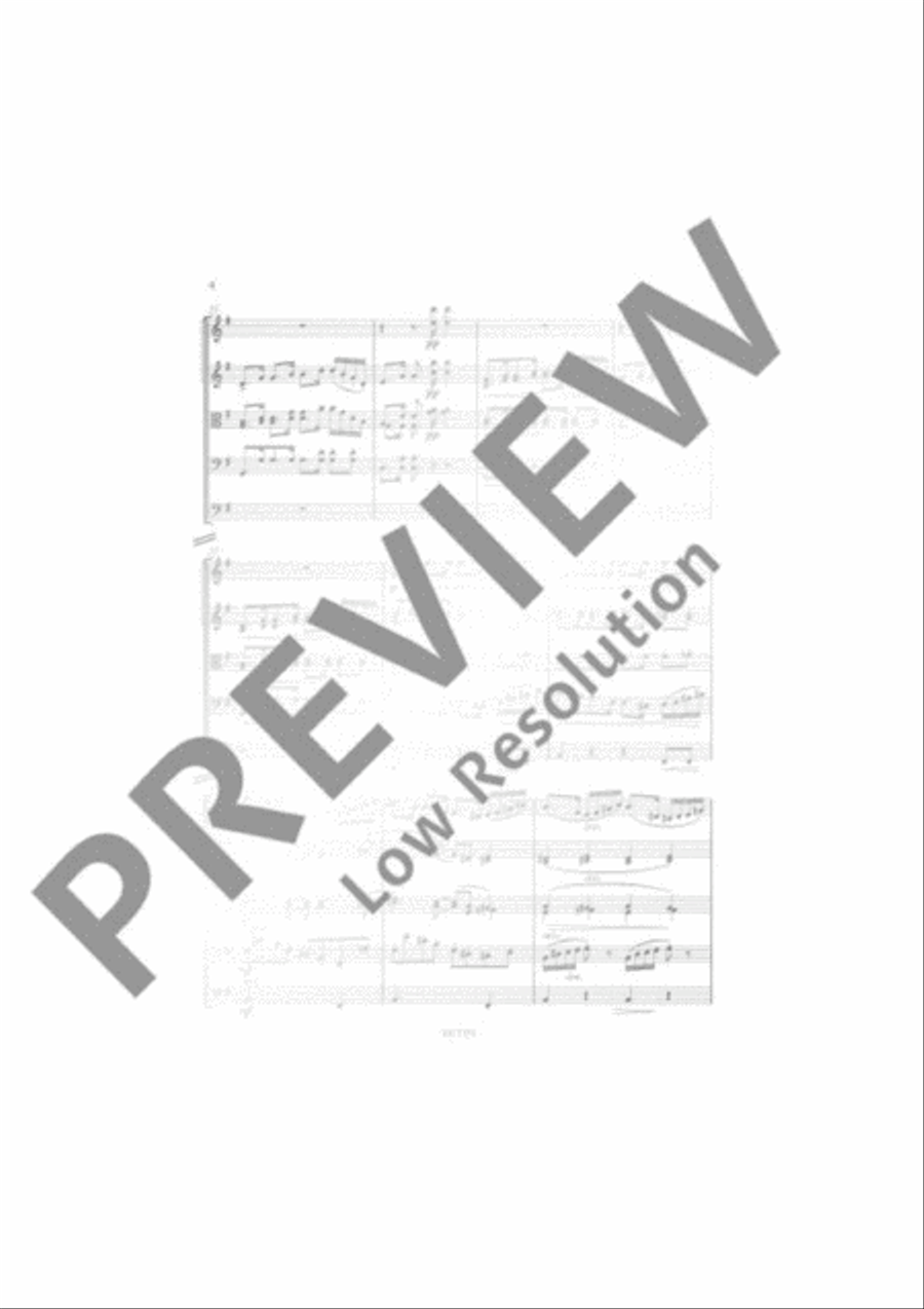 Serenade E major Serenade E major Miniature Score scores gallery preview page 13