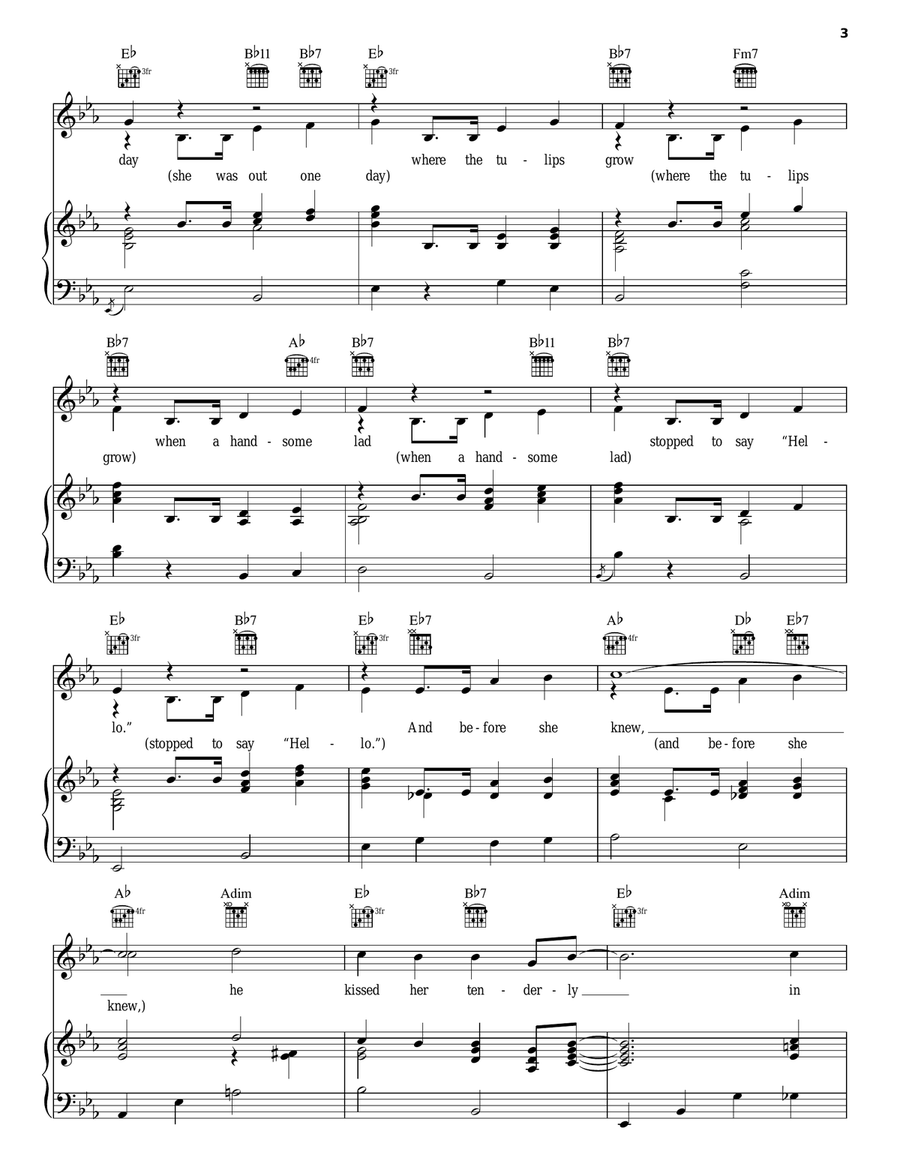 Gilly Gilly Ossenfeffer Katzenellen Bogen By The Sea Guitar scores gallery preview page 3