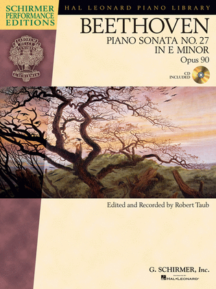 Book cover for Beethoven: Sonata No. 27 in E Minor, Opus 90
