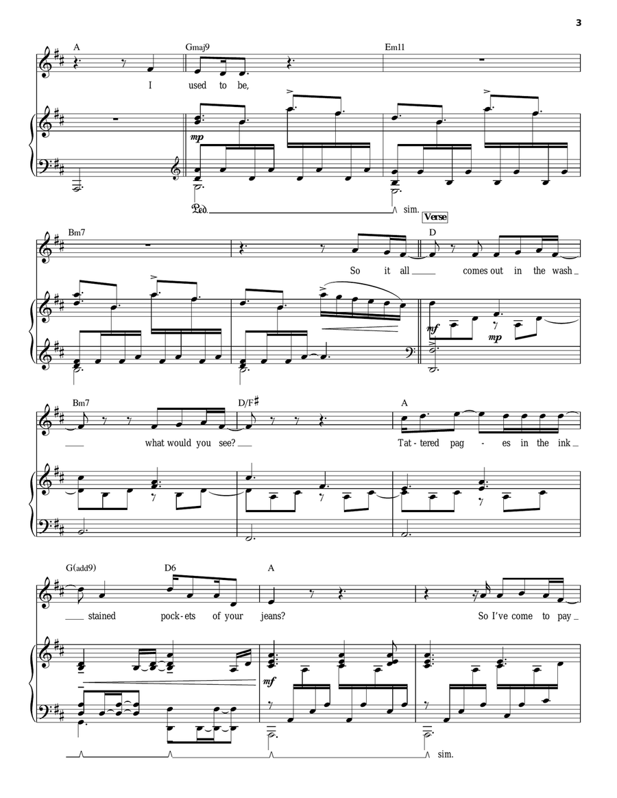 I'm Not The Man Voice scores gallery preview page 3