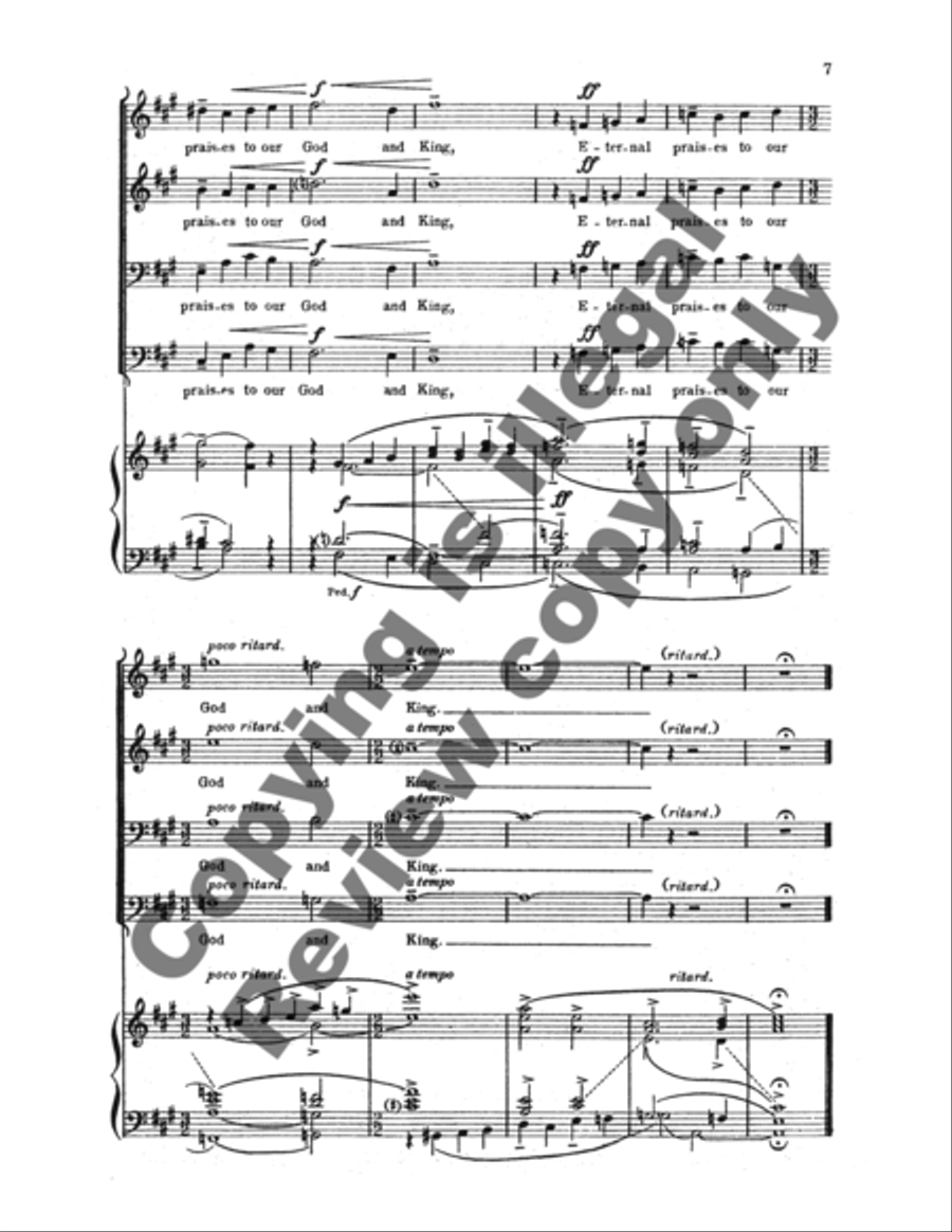 Christians Awake TTBB scores gallery preview page 10