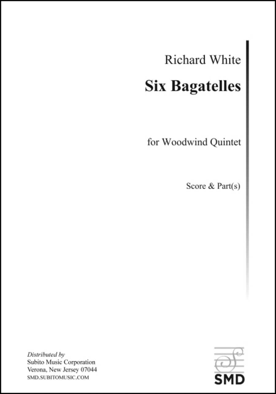 Six Bagatelles Woodwind Quintet scores gallery preview page 1
